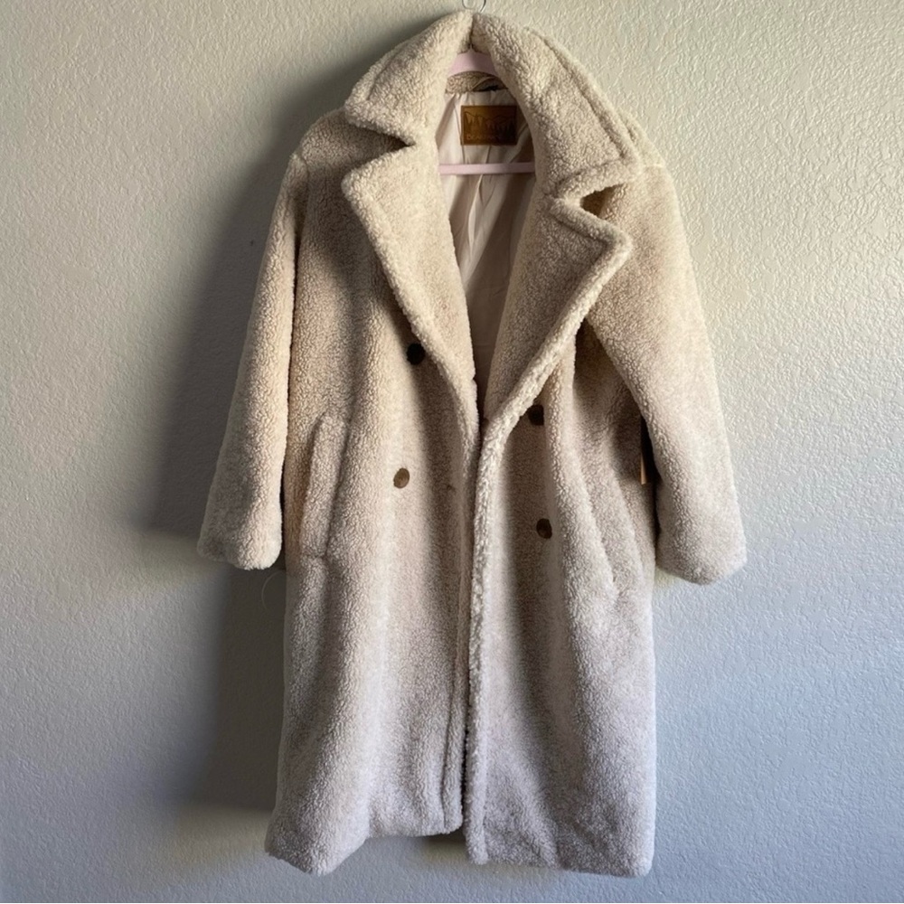 BearPaw Women's Cream Teddy Jacket